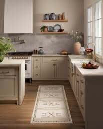 Annika Soft Taupe Rug Beige - 75x215 - Machine Washable Area Rug - Kid & Pet Friendly - Indoor Rugs - Ruggable - thumbnail 2