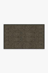 Bluebell Soft Black Rug by Morris & Co. - 200x290 - Machine Washable Area Rug - Kid & Pet Friendly - Indoor Rugs - Ruggable - thumbnail 2
