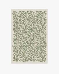 Pure Willow Boughs Green Rug by Morris & Co. - 120x185 - Machine Washable Area Rug - Kid & Pet Friendly - Indoor Rugs - Ruggable - thumbnail 1