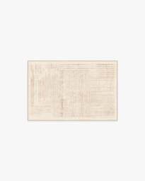 Linear Oasis Neutral Flatwoven Rug - 60x90 - Machine Washable Area Rug - Kid & Pet Friendly - Indoor Rugs - Ruggable - thumbnail 1