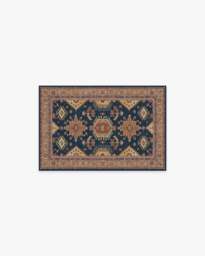 Cambria Sapphire Flatwoven Rug - 60x90 - Machine Washable Area Rug - Kid & Pet Friendly - Indoor Rugs - Ruggable - thumbnail 1