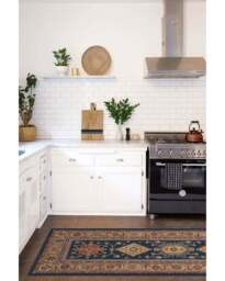 Cambria Sapphire Flatwoven Rug - 60x90 - Machine Washable Area Rug - Kid & Pet Friendly - Indoor Rugs - Ruggable - thumbnail 2