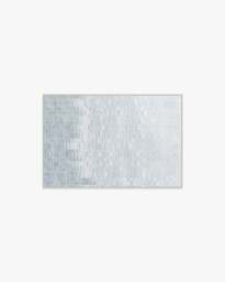 Reflection Silver Rug - 60x90 - Machine Washable Area Rug - Kid & Pet Friendly - Indoor Rugs - Ruggable - thumbnail 1