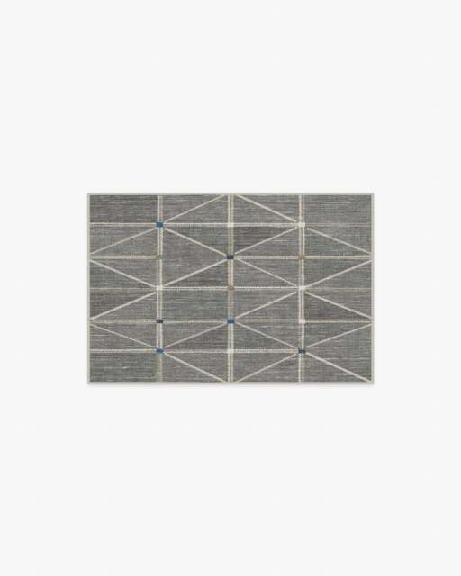 Ulysses Grey Rug - 60x90 - Machine Washable Area Rug - Kid & Pet Friendly - Indoor Rugs - Ruggable - image 1