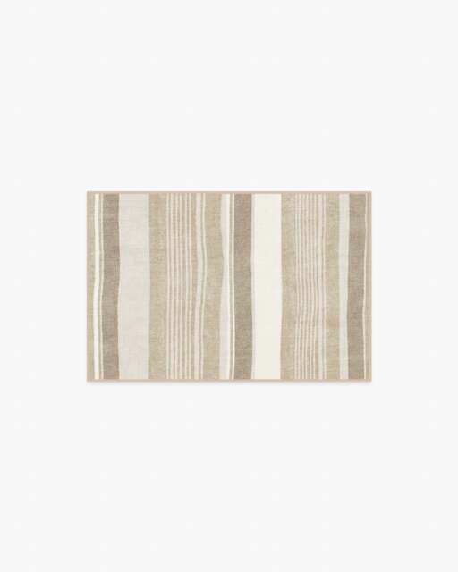Naia Neutral Flatwoven Rug - 60x90 - Machine Washable Area Rug - Kid & Pet Friendly - Indoor Rugs - Ruggable - image 1