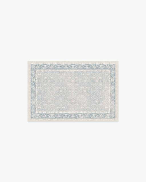 Celestine Soft Blue Rug - 60x90 - Machine Washable Area Rug - Kid & Pet Friendly - Indoor Rugs - Ruggable - image 1