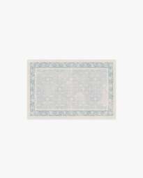 Celestine Soft Blue Rug - 60x90 - Machine Washable Area Rug - Kid & Pet Friendly - Indoor Rugs - Ruggable - thumbnail 1