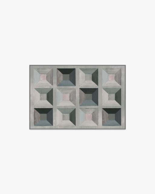 Hedra Grey Flatwoven Rug - 60x90 - Machine Washable Area Rug - Kid & Pet Friendly - Indoor Rugs - Ruggable - image 1