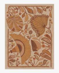 Alice Mellow Yellow Flatwoven Rug by Justina Blakeney - 275x365 - Machine Washable Area Rug - Kid & Pet Friendly - Indoor Rugs - Ruggable