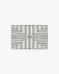 Inkdrop Black & Ivory Rug by Jonathan Adler - 60x90 - Machine Washable Area Rug - Kid & Pet Friendly - Indoor Rugs - Ruggable - thumbnail 1