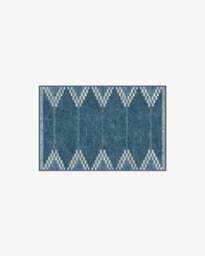 Sloane Blue Rug - 60x90 - Machine Washable Area Rug - Kid & Pet Friendly - Indoor Rugs - Ruggable - thumbnail 1