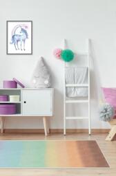 Spectrum Rainbow Rug - 75x215 - Machine Washable Area Rug - Kid & Pet Friendly - Indoor Rugs - Ruggable - thumbnail 2