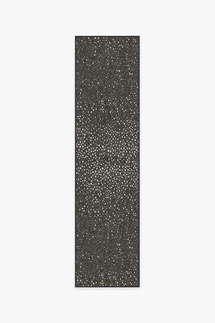 Shagreen Charcoal Rug - 75x305 - Machine Washable Area Rug - Kid & Pet Friendly - Indoor Rugs - Ruggable - image 1