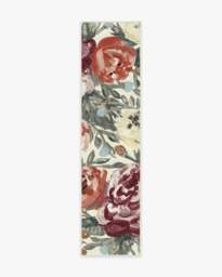 Camellia Currant Rug Red - 60x90 - Machine Washable Area Rug - Kid & Pet Friendly - Indoor Rugs - Ruggable - thumbnail 2