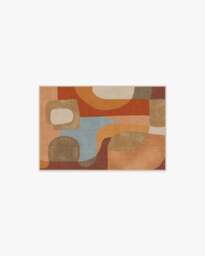 Sonia Terra & Sage Flatwoven Rug by Justina Blakeney - 60x90 - Machine Washable Area Rug - Kid & Pet Friendly - Indoor Rugs - Ruggable - thumbnail 1