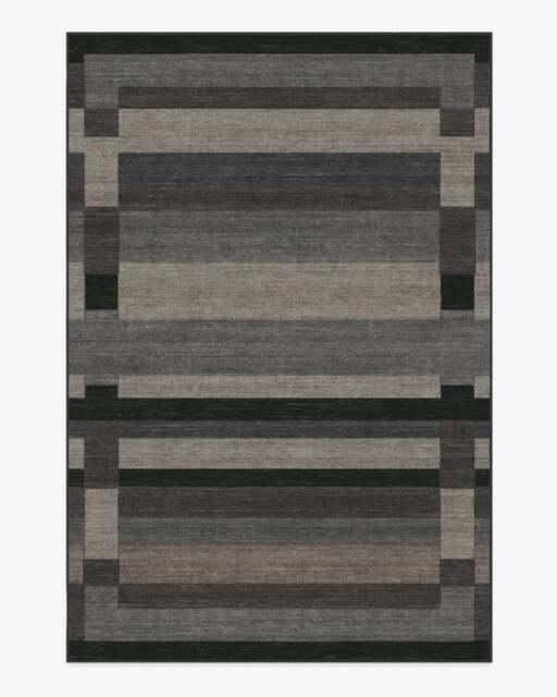 Paris Tonal Grey Flatwoven Rug by Michael Michalsky - 200x290 - Machine Washable Area Rug - Kid & Pet Friendly - Indoor Rugs - Ruggable - image 1