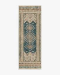 Toy Story Terrene Antique Teal Flatwoven Rug - 60x90 - Machine Washable Area Rug - Kid & Pet Friendly - Indoor Rugs - Ruggable - thumbnail 2