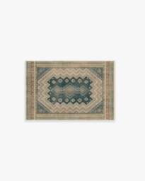 Toy Story Terrene Antique Teal Flatwoven Rug - 60x90 - Machine Washable Area Rug - Kid & Pet Friendly - Indoor Rugs - Ruggable - thumbnail 1