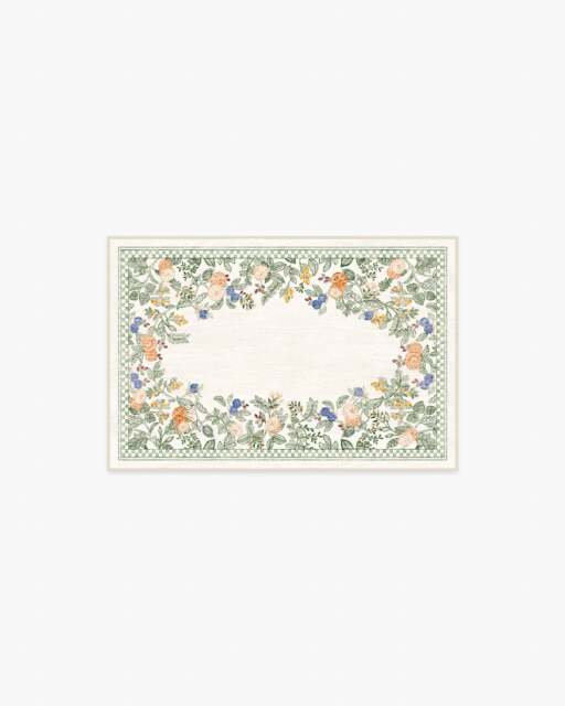 Hilda Neutral Multicolour Rug - 60x90 - Machine Washable Area Rug - Kid & Pet Friendly - Indoor Rugs - Ruggable - image 1