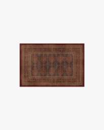 Vesper Amber Red Flatwoven Rug - 60x90 - Machine Washable Area Rug - Kid & Pet Friendly - Indoor Rugs - Ruggable - thumbnail 1