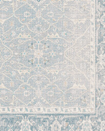 Celestine Soft Blue Rug - 150x215 - Machine Washable Area Rug - Kid & Pet Friendly - Indoor Rugs - Ruggable - thumbnail 4