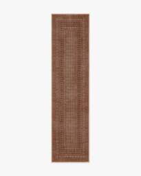 Cyrus Terracotta Flatwoven Rug - 60x90 - Machine Washable Area Rug - Kid & Pet Friendly - Indoor Rugs - Ruggable - thumbnail 2