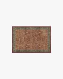 Acorn Amber Red Rug by Morris & Co. - 60x90 - Machine Washable Area Rug - Kid & Pet Friendly - Indoor Rugs - Ruggable - thumbnail 1