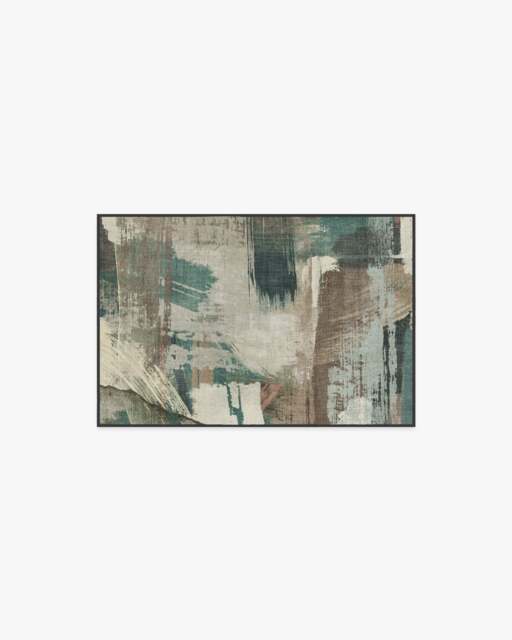 Dresden Shadow Multicolour Rug by Architectural Digest Brown - 60x90 - Machine Washable Area Rug - Kid & Pet Friendly - Indoor Rugs - Ruggable - image 1