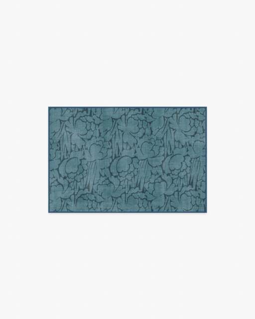 Corrine Blue Rug - 60x90 - Machine Washable Area Rug - Kid & Pet Friendly - Indoor Rugs - Ruggable - image 1
