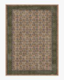 Sundara Taupe & Sage Rug - 275x365 - Machine Washable Area Rug - Kid & Pet Friendly - Indoor Rugs - Ruggable - thumbnail 2