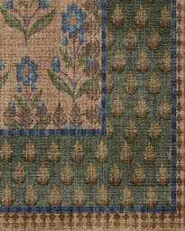 Sundara Taupe & Sage Rug - 275x365 - Machine Washable Area Rug - Kid & Pet Friendly - Indoor Rugs - Ruggable - thumbnail 4
