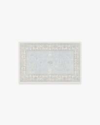 Verena Soft Blue Flatwoven Rug - 60x90 - Machine Washable Area Rug - Kid & Pet Friendly - Indoor Rugs - Ruggable - thumbnail 1