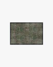 Blackthorn Forest Green Flatwoven Rug by Morris & Co. - 60x90 - Machine Washable Area Rug - Kid & Pet Friendly - Indoor Rugs - Ruggable - thumbnail 1