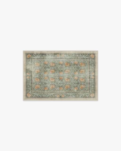 Pimpernel Jade Rug by Morris & Co. - 60x90 - Machine Washable Area Rug - Kid & Pet Friendly - Indoor Rugs - Ruggable - image 1
