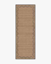 Halyard Natural Re-Jute Rug - 75x215 - Machine Washable Area Rug - Kid & Pet Friendly - Indoor Rugs - Ruggable - thumbnail 1