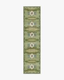 Annika Green Rug - 60x90 - Machine Washable Area Rug - Kid & Pet Friendly - Indoor Rugs - Ruggable - thumbnail 2