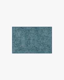Corrine Blue Flatwoven Rug - 60x90 - Machine Washable Area Rug - Kid & Pet Friendly - Indoor Rugs - Ruggable - thumbnail 1