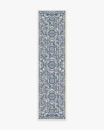 Delphina Delft Blue Rug - 60x90 - Machine Washable Area Rug - Kid & Pet Friendly - Indoor Rugs - Ruggable - thumbnail 2