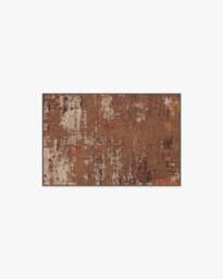 Patina Copper Multicolour Flatwoven Rug Orange - 60x90 - Machine Washable Area Rug - Kid & Pet Friendly - Indoor Rugs - Ruggable - thumbnail 1