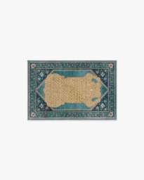 Tigris Blue Rug by Anthropologie - 60x90 - Machine Washable Area Rug - Kid & Pet Friendly - Indoor Rugs - Ruggable - thumbnail 1