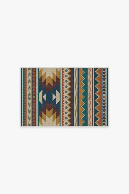 Yuma Polychrome Rug - 60x90 - Machine Washable Area Rug - Kid & Pet Friendly - Indoor Rugs - Ruggable