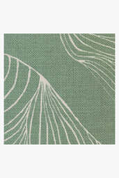Sana Laurel Green Outdoor Rug - 185x275 - Machine Washable Area Rug - Kid & Pet Friendly - Indoor Rugs - Ruggable - thumbnail 3