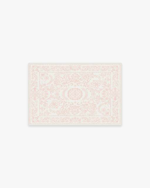 Delphina Powder Pink Rug - 60x90 - Machine Washable Area Rug - Kid & Pet Friendly - Indoor Rugs - Ruggable - image 1