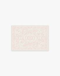 Delphina Powder Pink Rug - 60x90 - Machine Washable Area Rug - Kid & Pet Friendly - Indoor Rugs - Ruggable