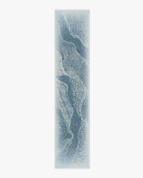 Adorned Soft Blue Rug by Malene Barnett - 60x90 - Machine Washable Area Rug - Kid & Pet Friendly - Indoor Rugs - Ruggable - thumbnail 2