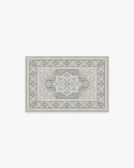 Hendesi Heriz Abalone Rug Grey - 60x90 - Machine Washable Area Rug - Kid & Pet Friendly - Indoor Rugs - Ruggable - image 1