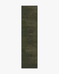 Nico Solid Olive Rug Green - 60x90 - Machine Washable Area Rug - Kid & Pet Friendly - Indoor Rugs - Ruggable - thumbnail 2