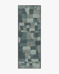 Boulder Charcoal Rug by The Local Project - 75x215 - Machine Washable Area Rug - Kid & Pet Friendly - Indoor Rugs - Ruggable - thumbnail 1