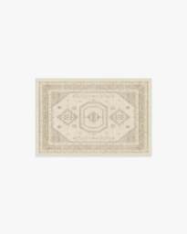 Shira Ivory & Natural Flatwoven Rug - 60x90 - Machine Washable Area Rug - Kid & Pet Friendly - Indoor Rugs - Ruggable - thumbnail 1