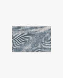 Wesley Blue Rug - 60x90 - Machine Washable Area Rug - Kid & Pet Friendly - Indoor Rugs - Ruggable - thumbnail 1